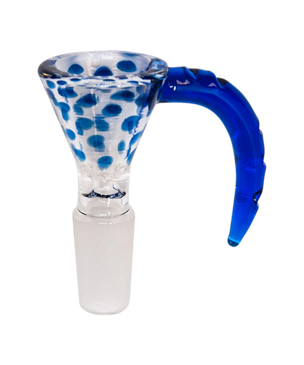 14mm Dotted Horn Bong Bowl