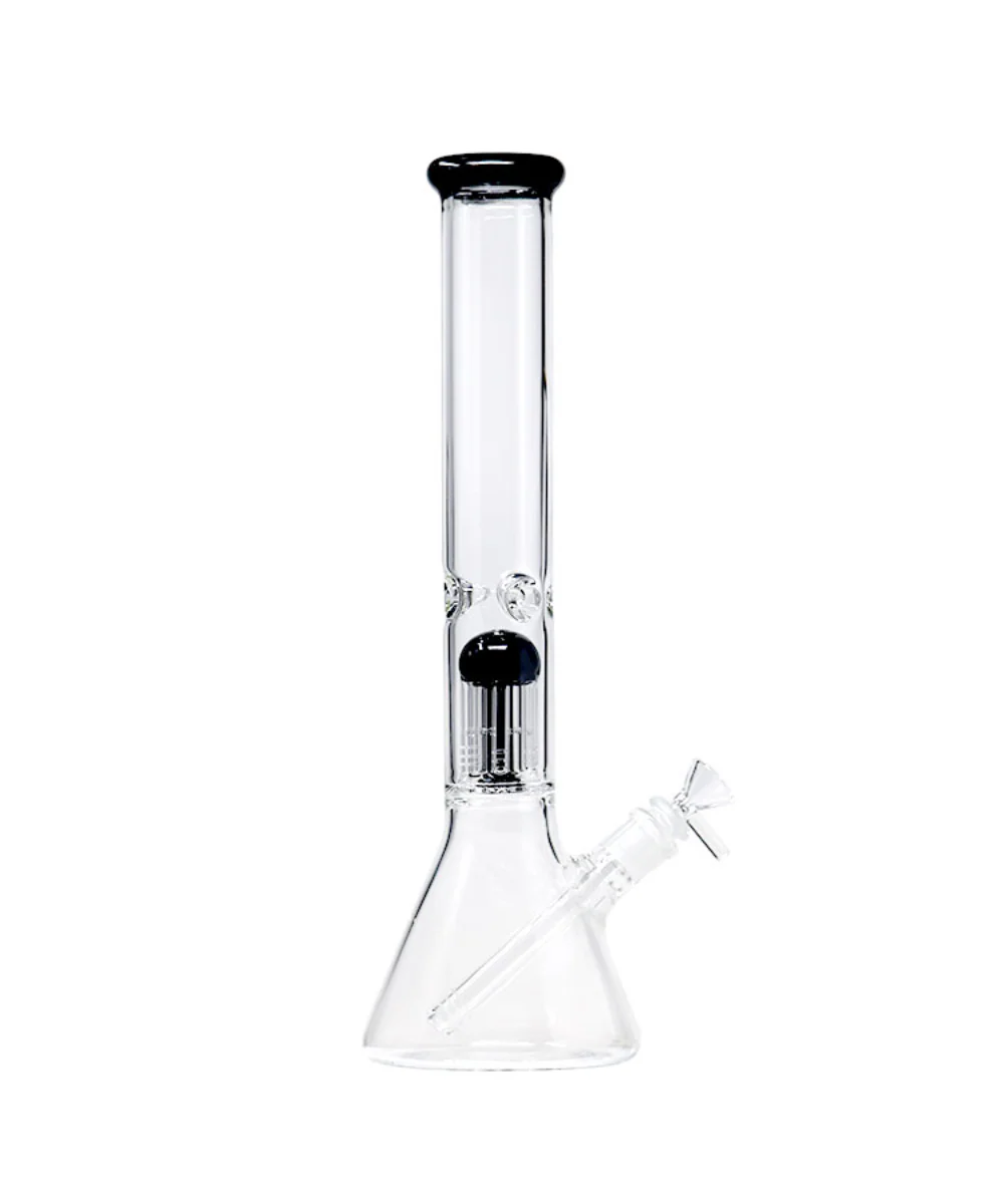 16.5" 8-Arm Tree Perc Glass Beaker Bong