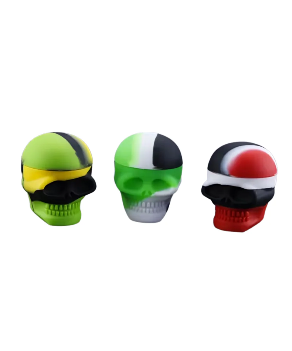 3ml Silicone Skull Container