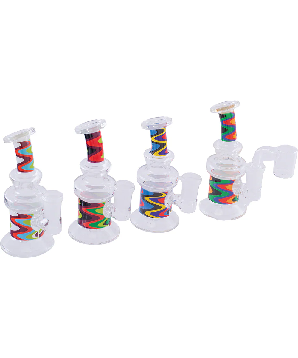 5" Zig Zag Design Dab Rig