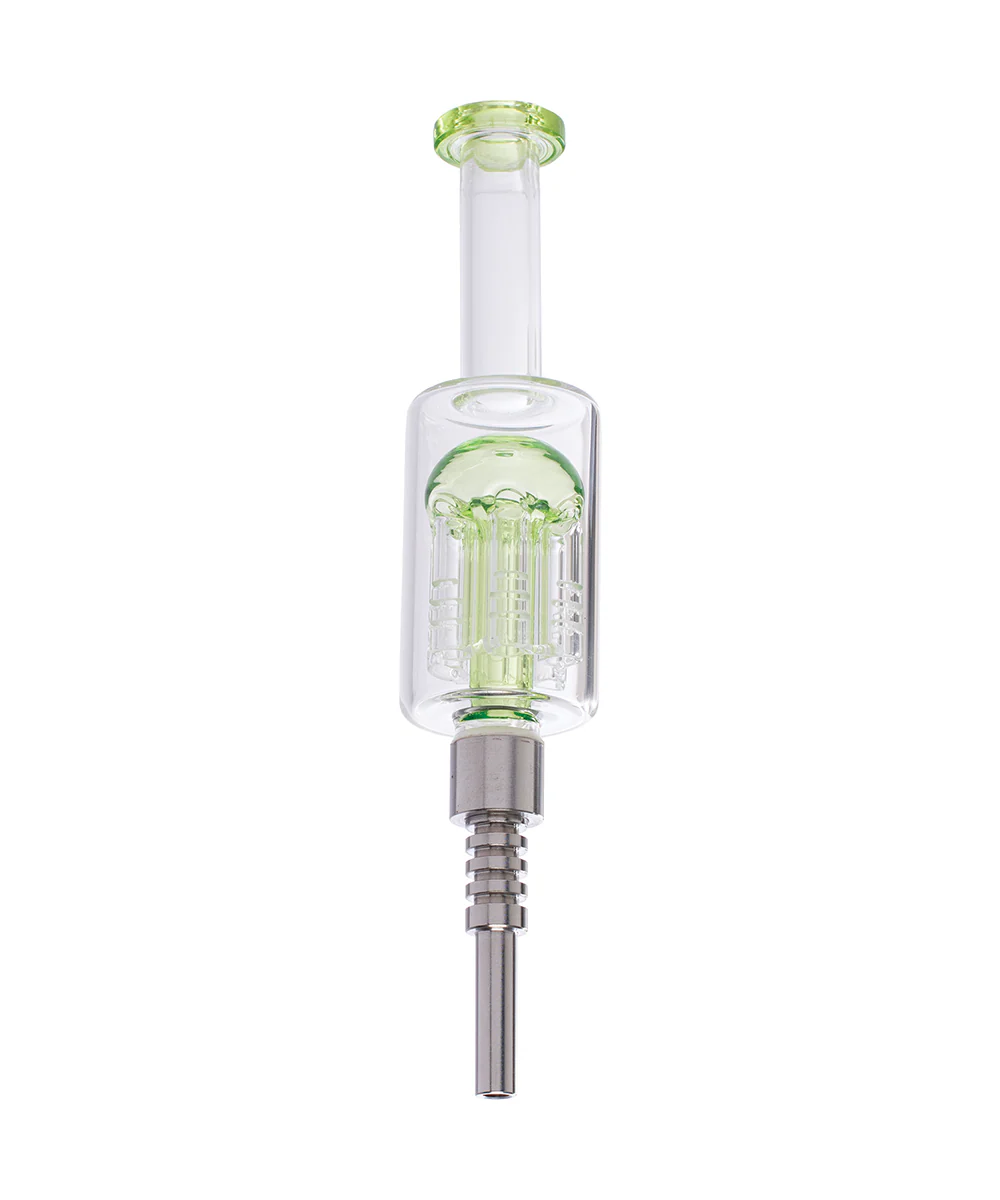 7.5" Glass Nectar Collector With Tree Perc