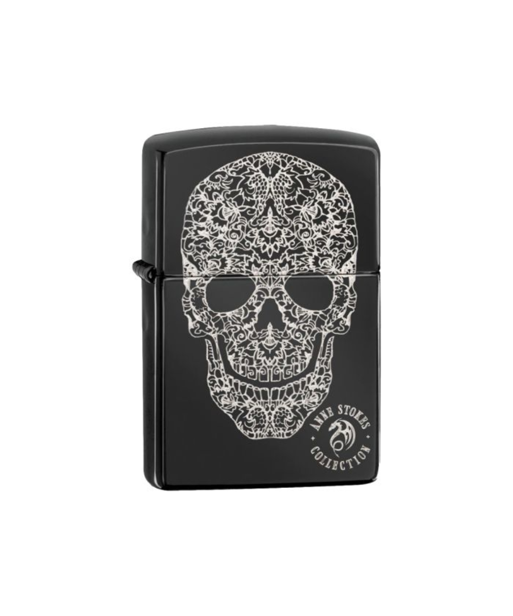 Anne Stokes Skull Zippo Lighter