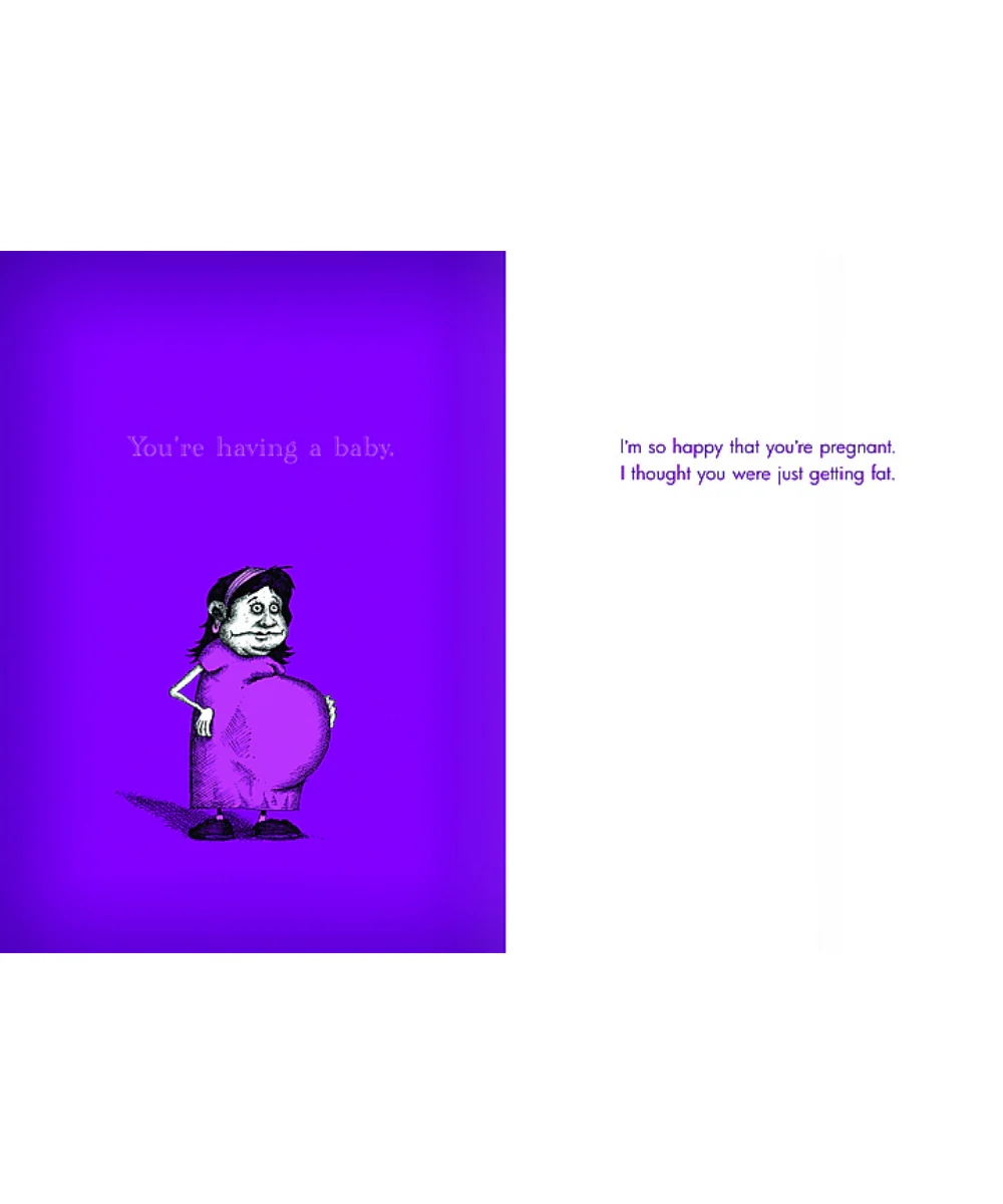 Baldguy Greeting Card - You're Having A Baby