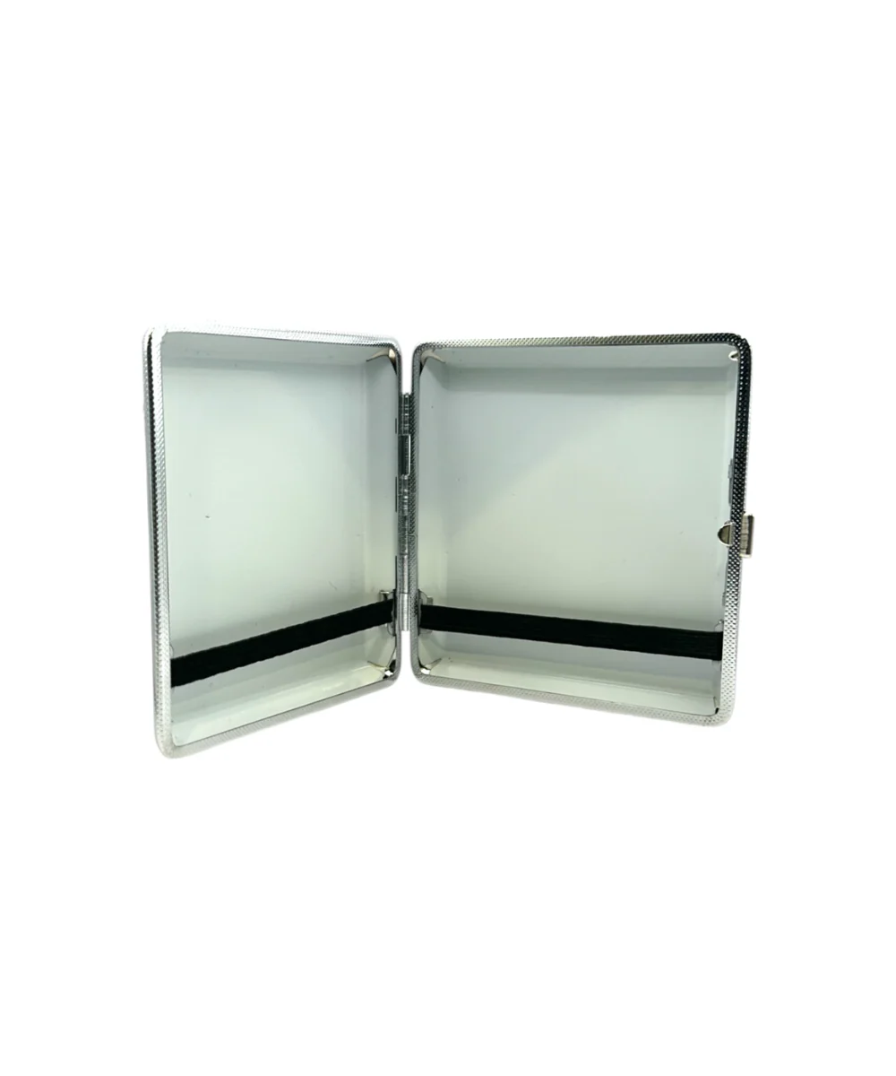 Black Textured Design Cigarette Case - Image 2