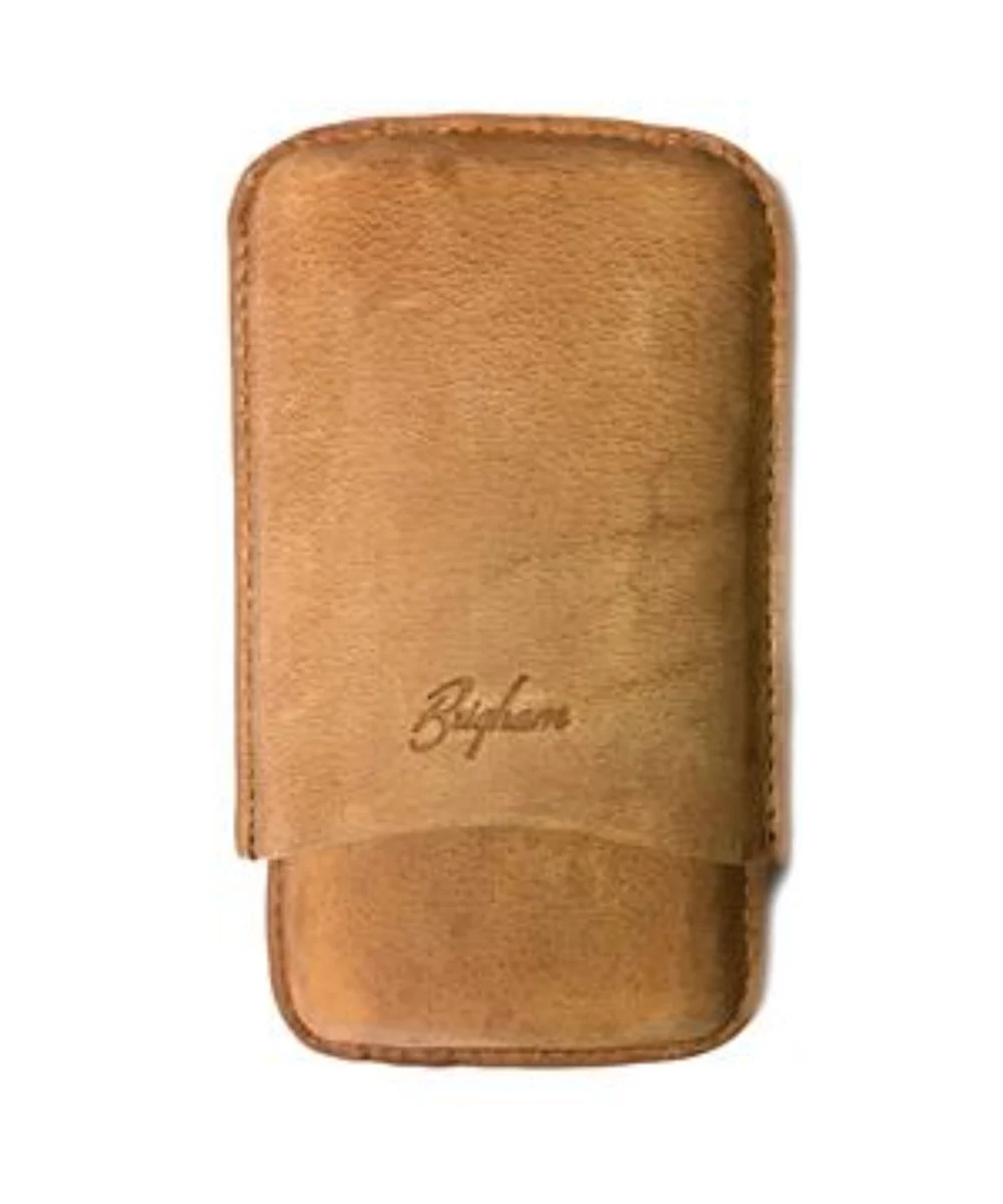 Brigham 3 Count Robusto Cigar Case