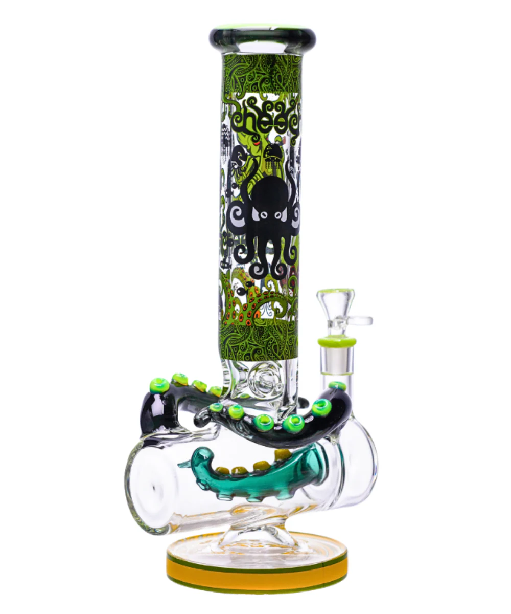 Cheech Glass 14" Deep Sea Kraken Glass Bong - Image 2