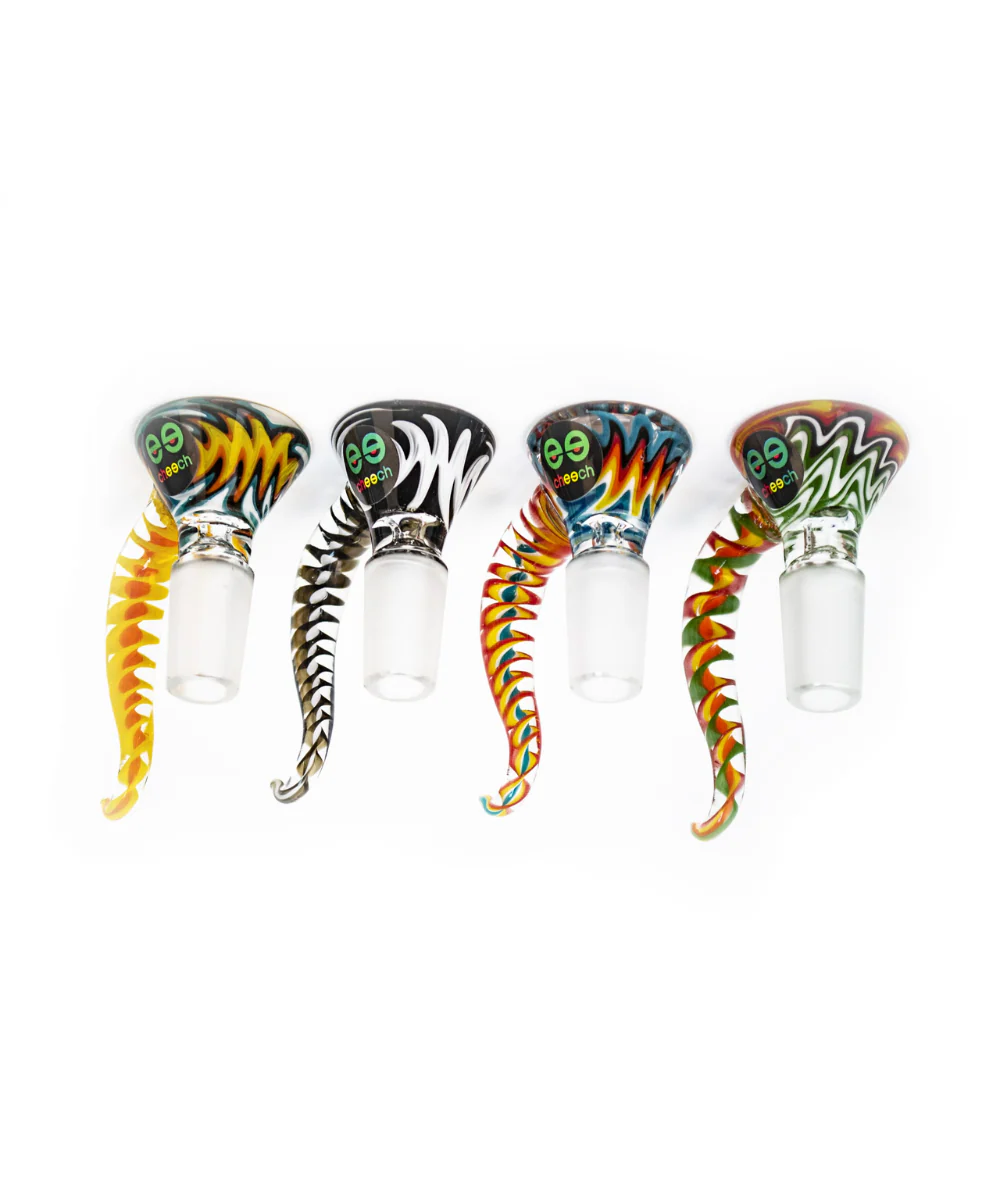 Cheech Glass 14mm Multi-Coloured Horn Bowl