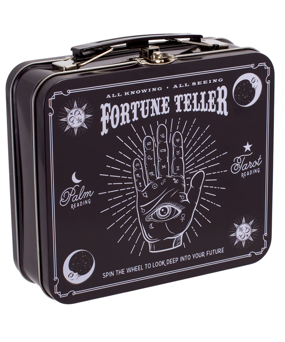 Fortune Teller Tin Stash Box