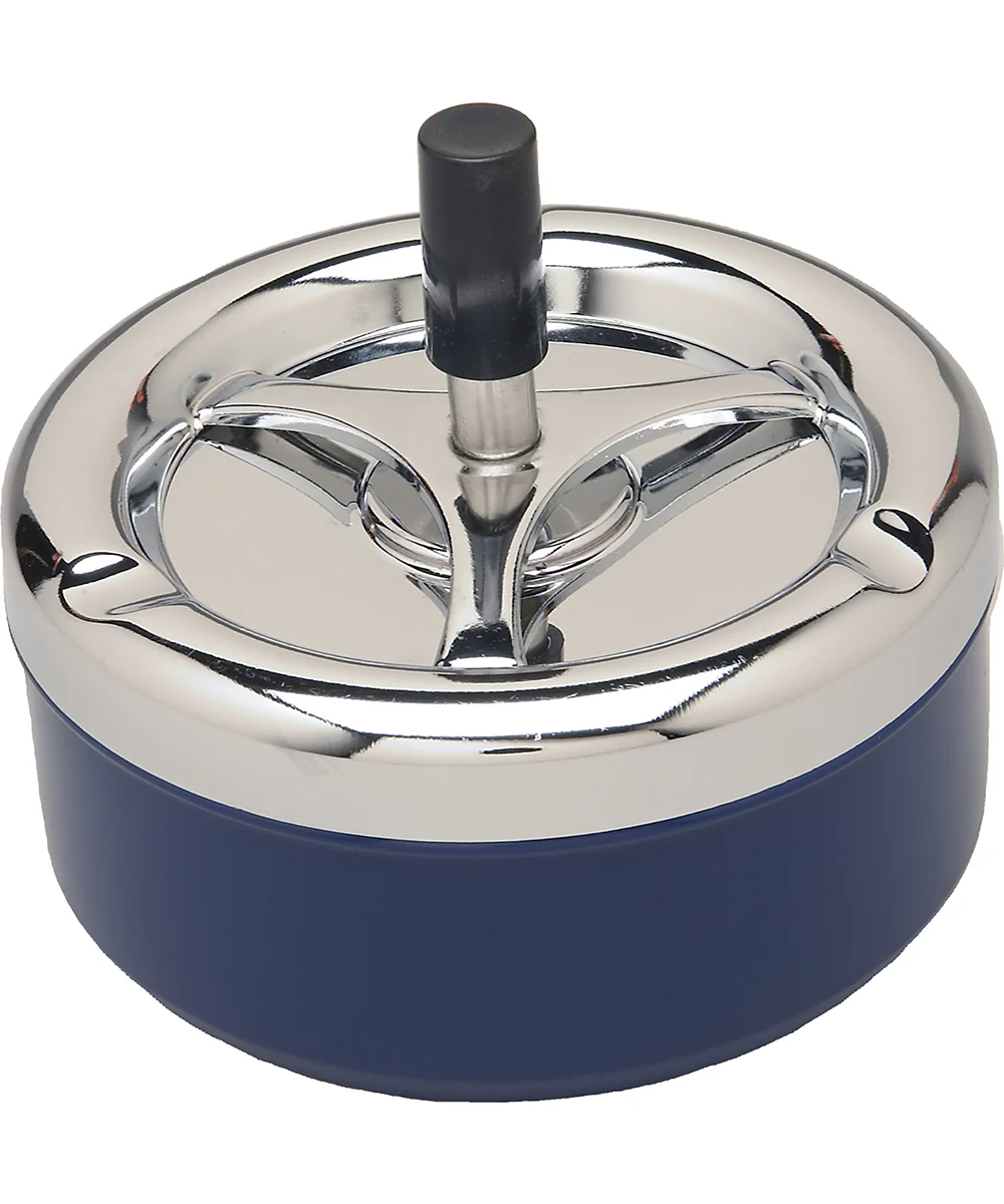 Fujima Large Spin Top Metal Ashtray