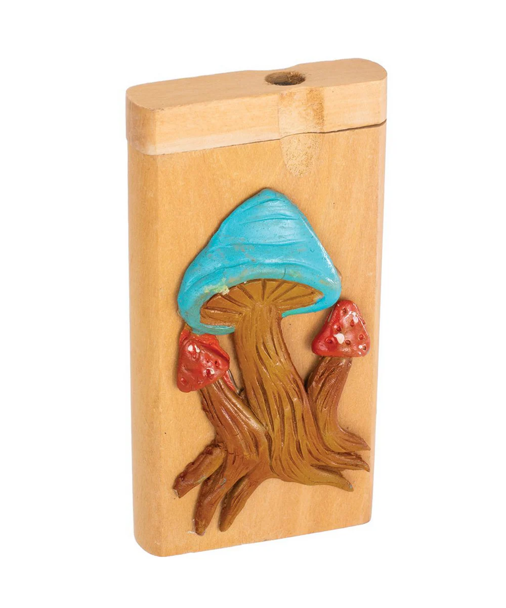 Growing Mushrooms Wooden Dugout