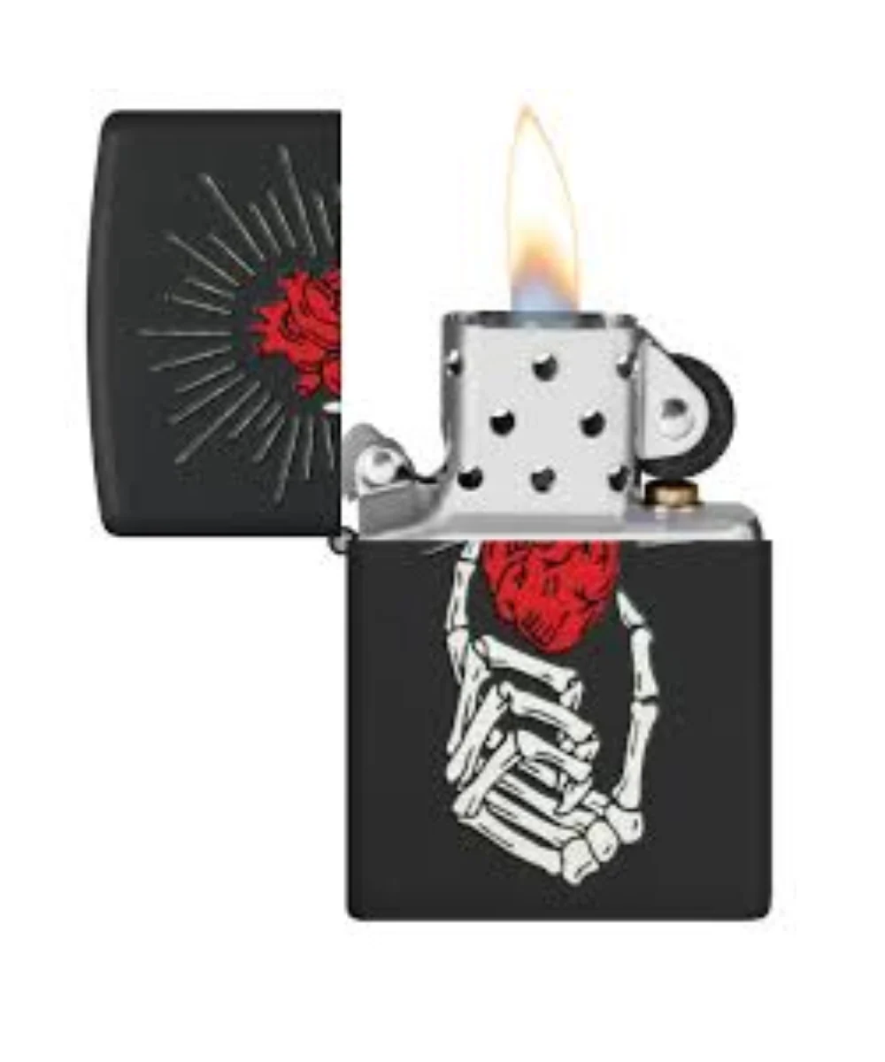 Heart In Hand Zippo Lighter