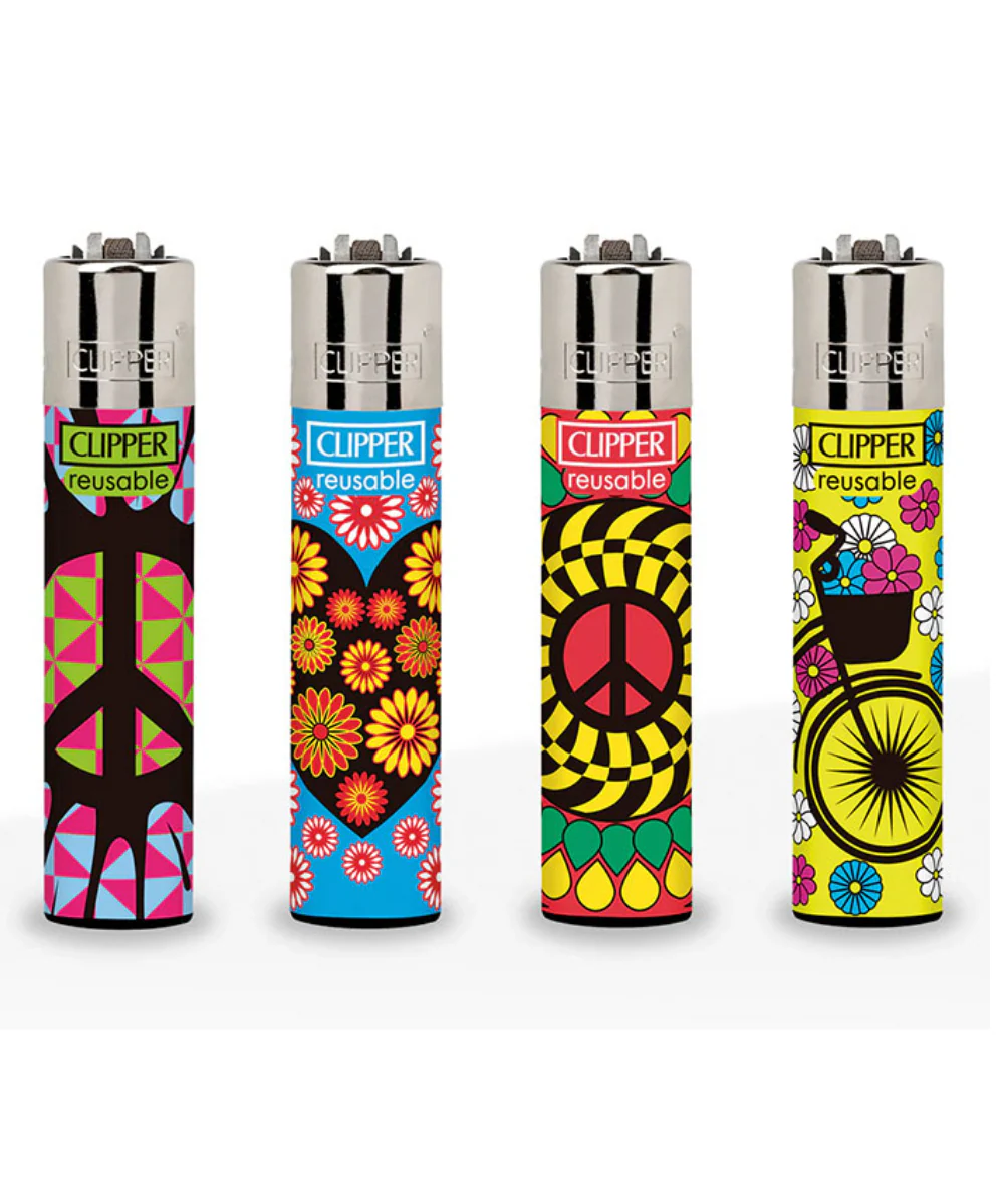 Hippie Love Clipper Lighter
