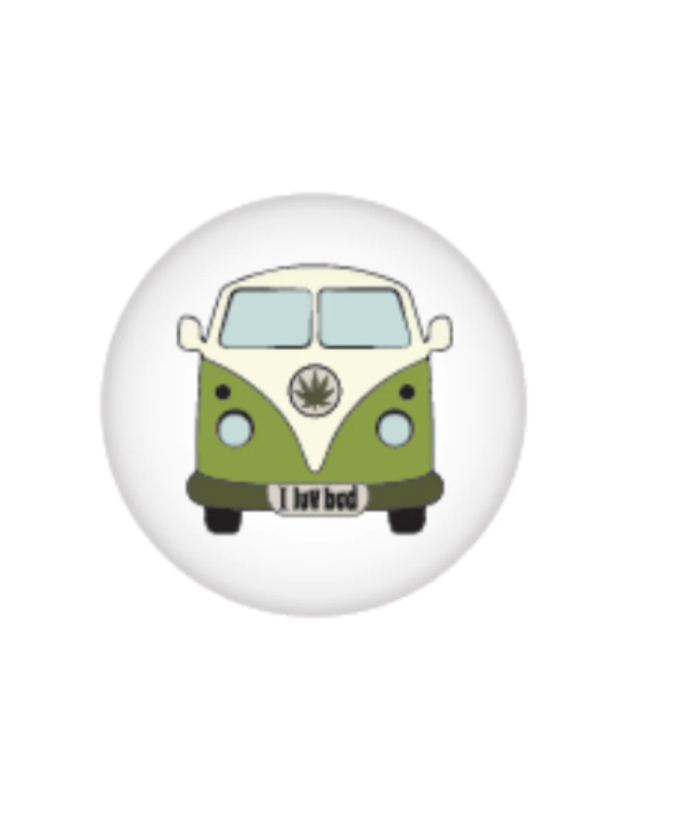 I Luv Bud Van Magnet