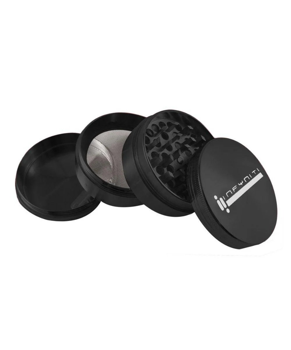 Infyniti Glass 3" 4-Piece Metal Grinder