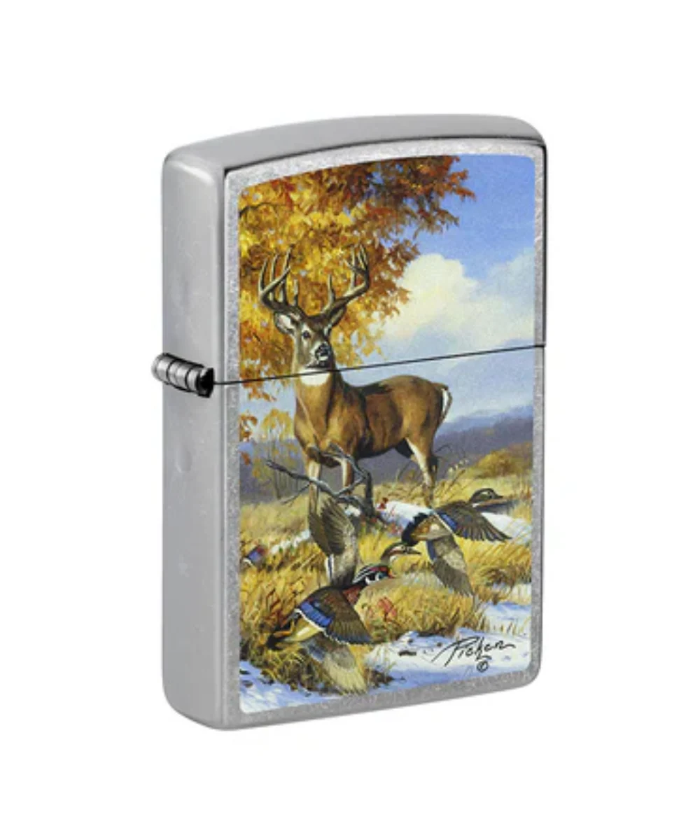 Linda Picken Deer Zippo Lighter
