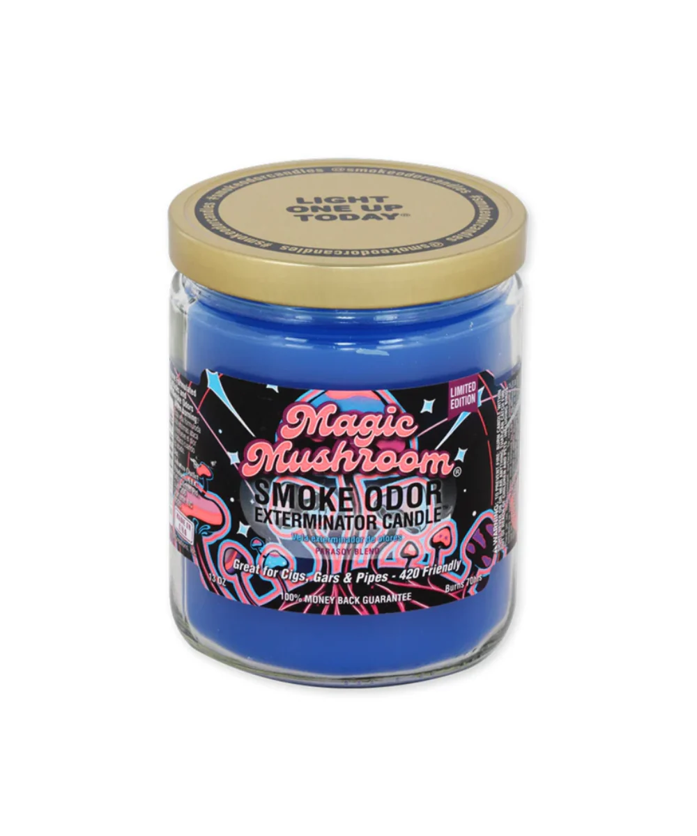 Magic Mushroom Smoke Odor Exterminator Candle