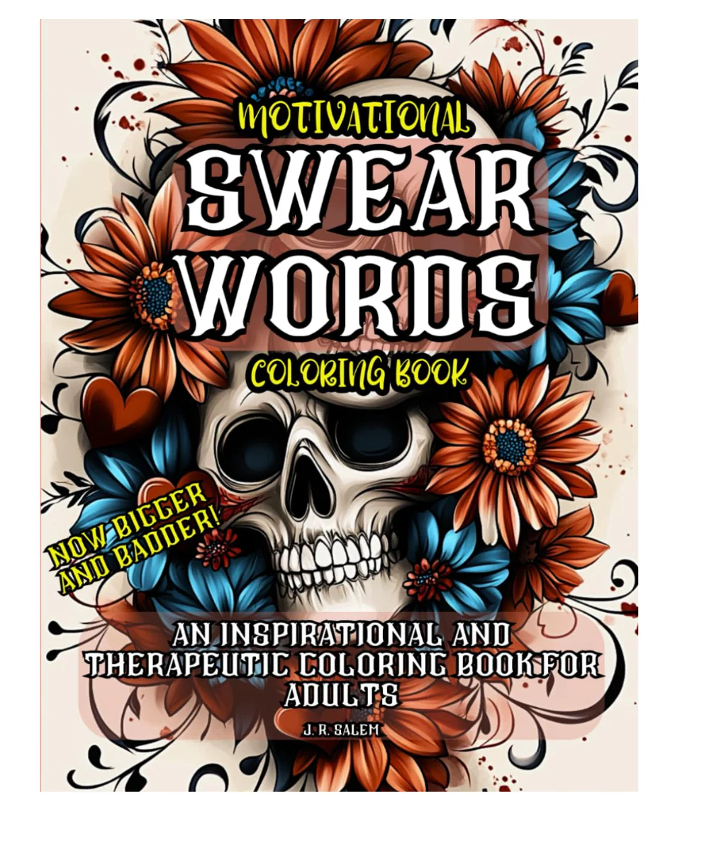 Motivational Swear Word Colouring Book