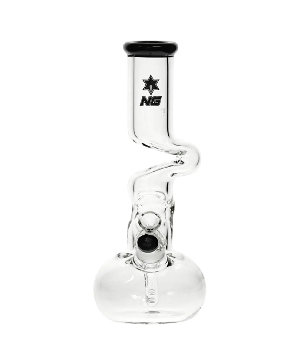 Nice Glass 12" Zong Bubble Base Glass Bong