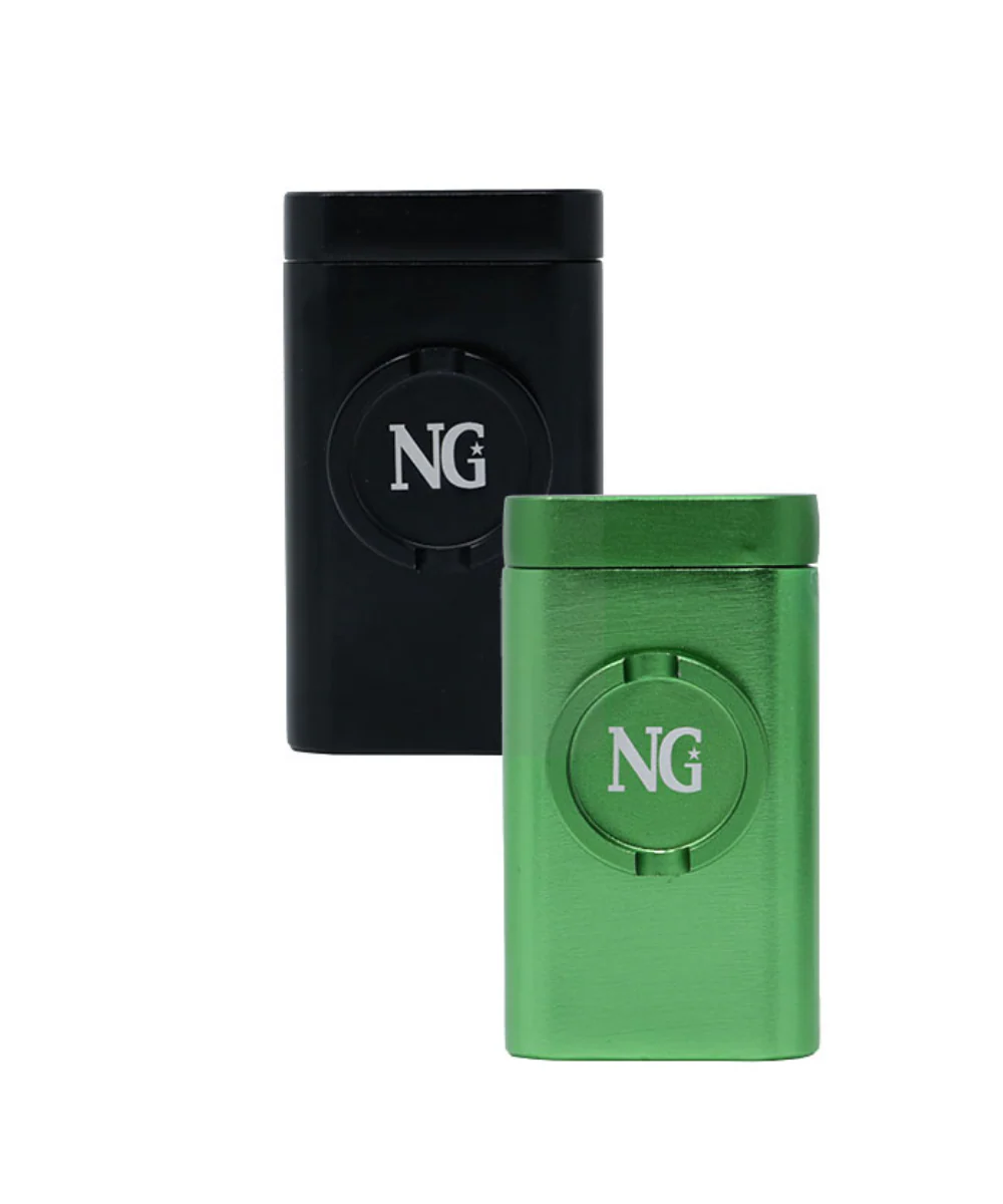 Nice Glass Metal Dugout With Grinder
