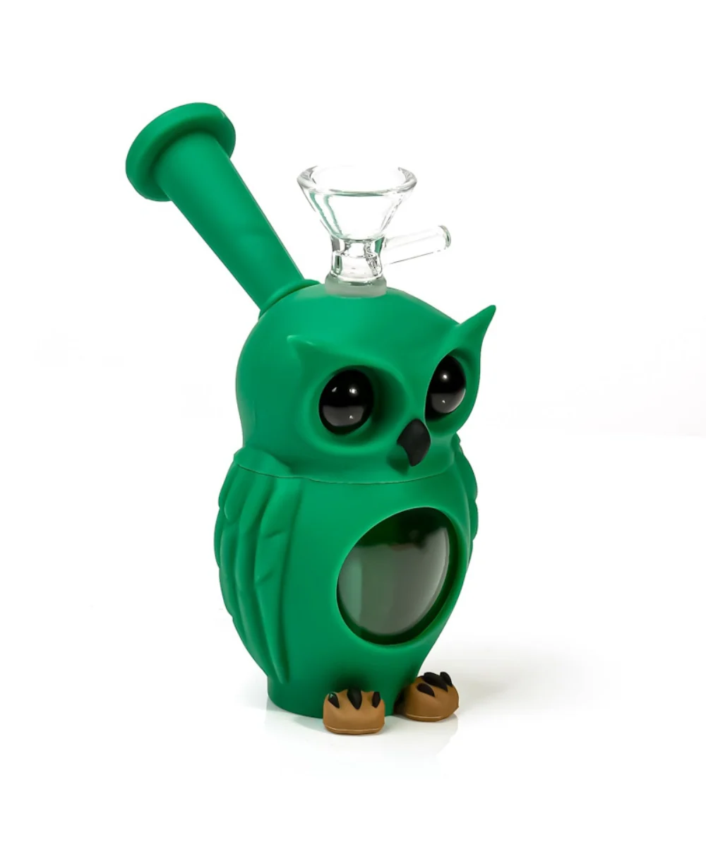 Owl Silicone Bong