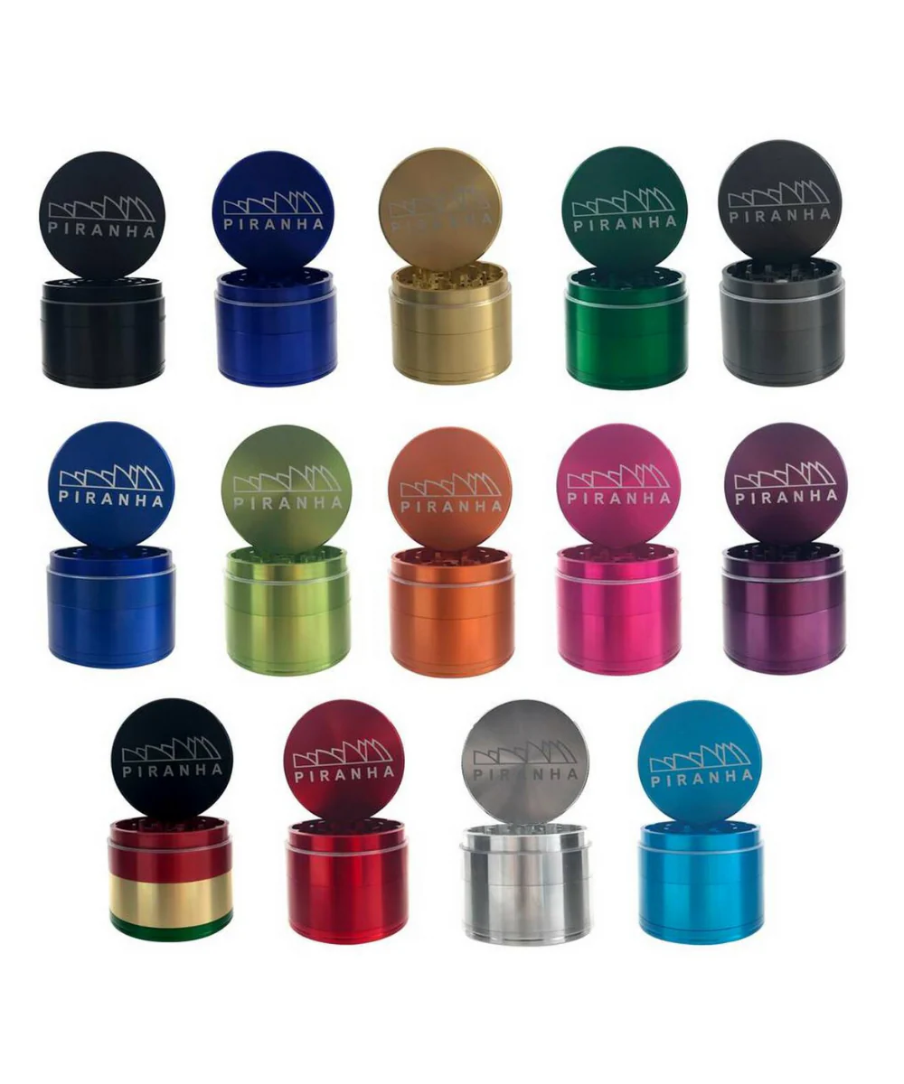 Piranha 2.5" 4-Piece Grinder