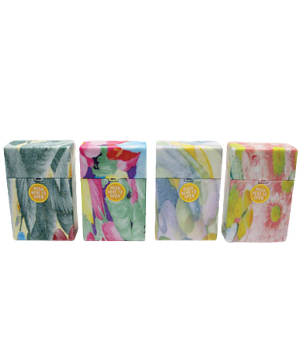 Plastic Cigarette Case KS Floral