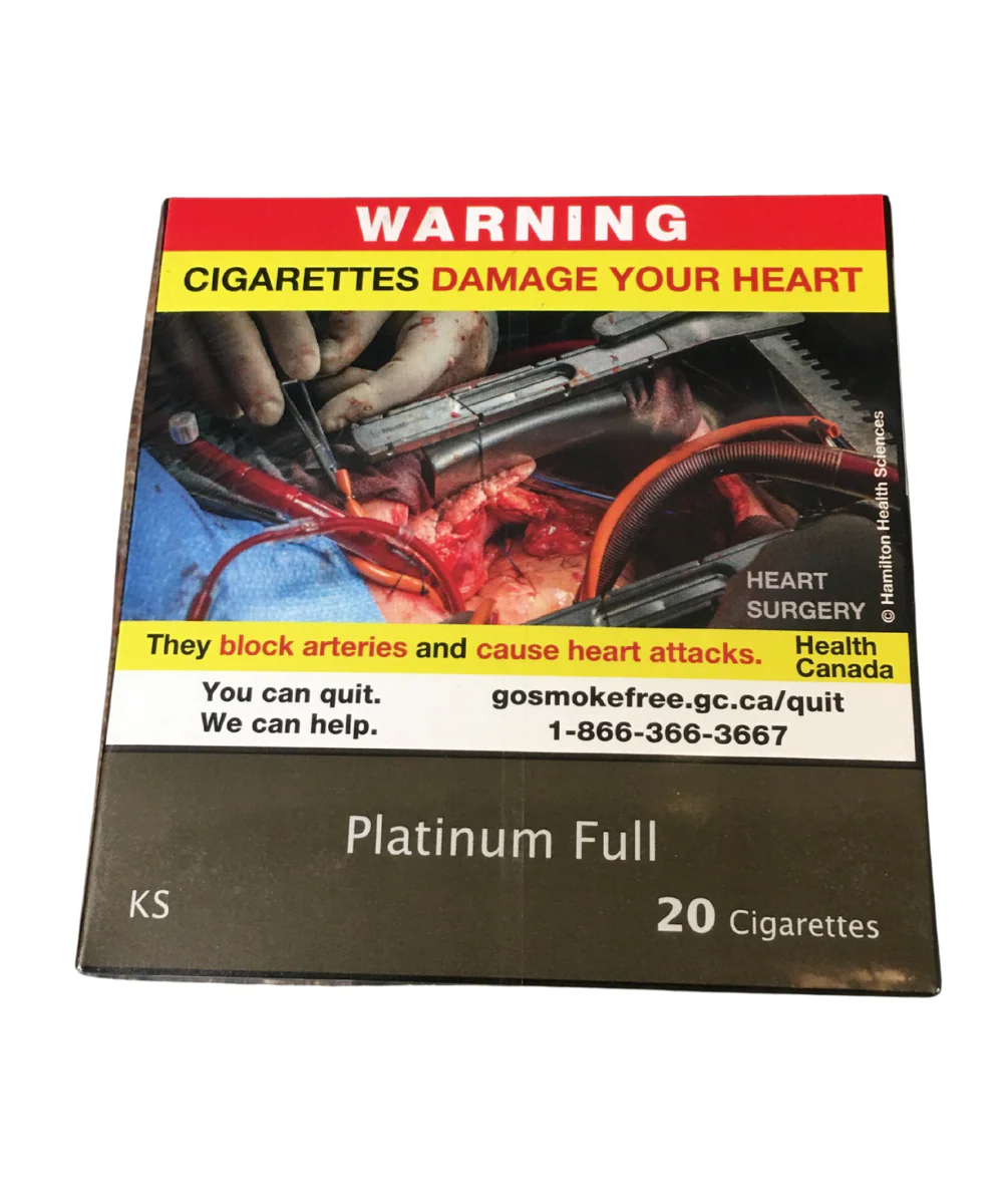 Platinum Full King Size Cigarettes 20 Pack