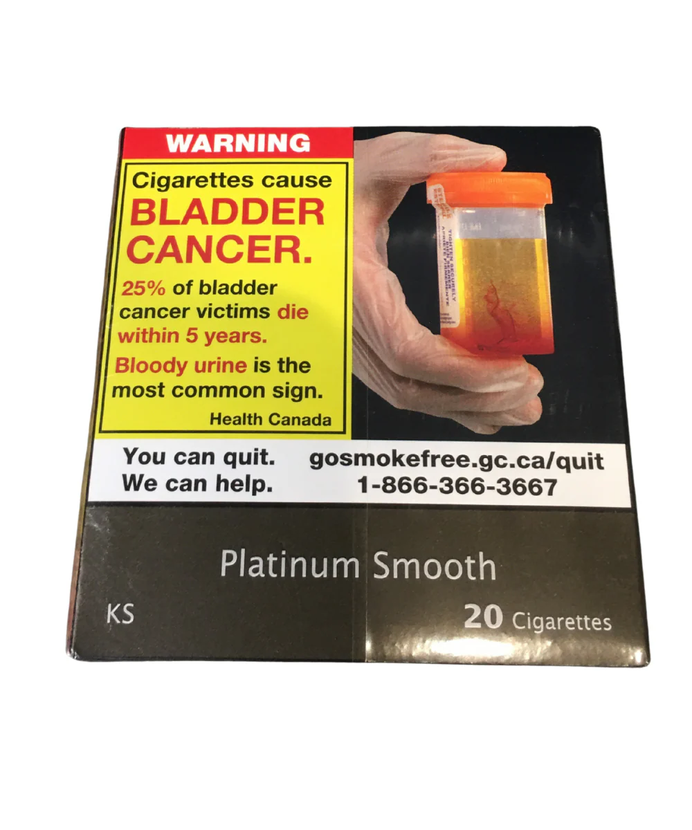 Platinum Smooth King Size Cigarettes 20 Pack