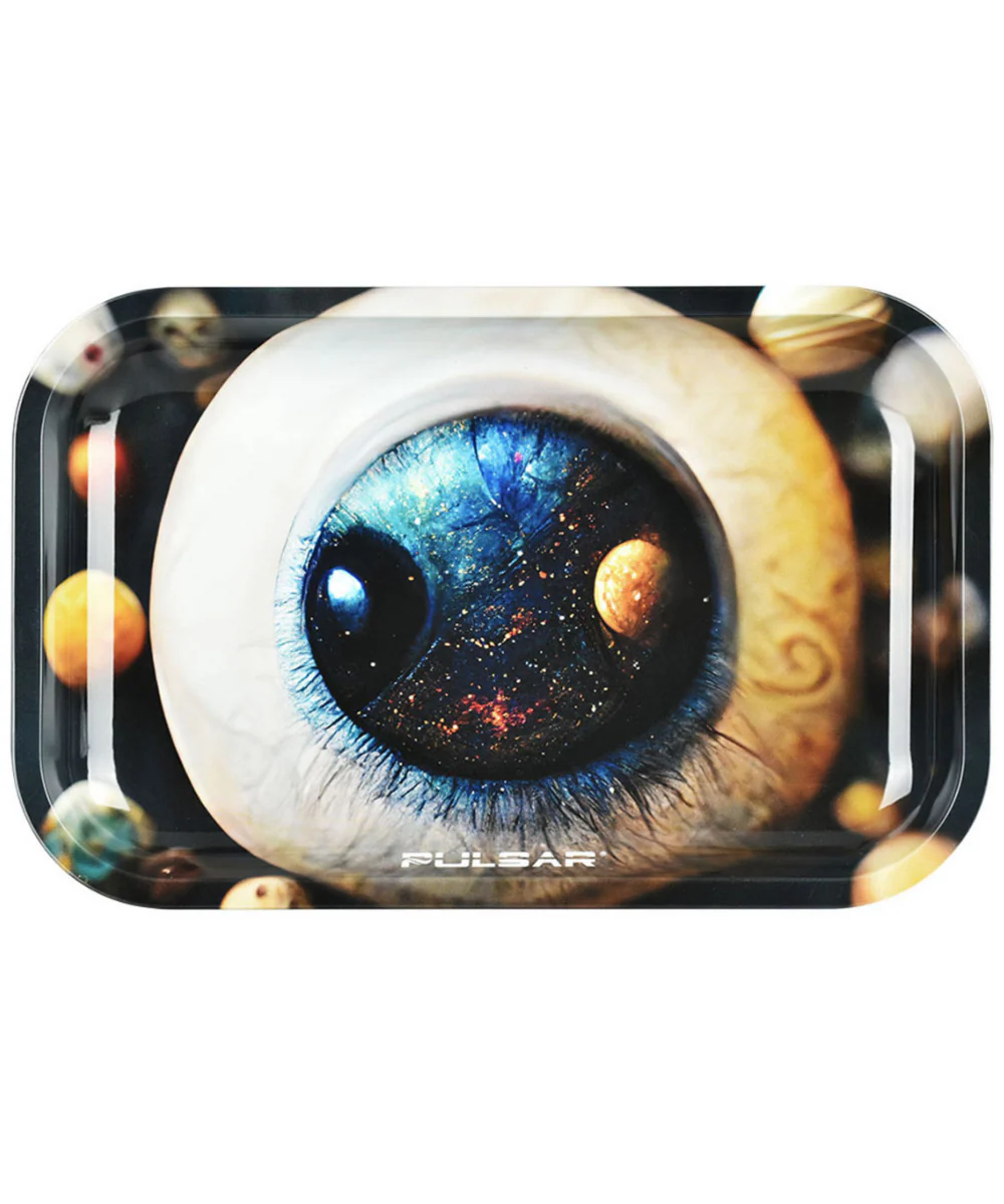 Pulsar Planet Watcher Medium Metal Rolling Tray