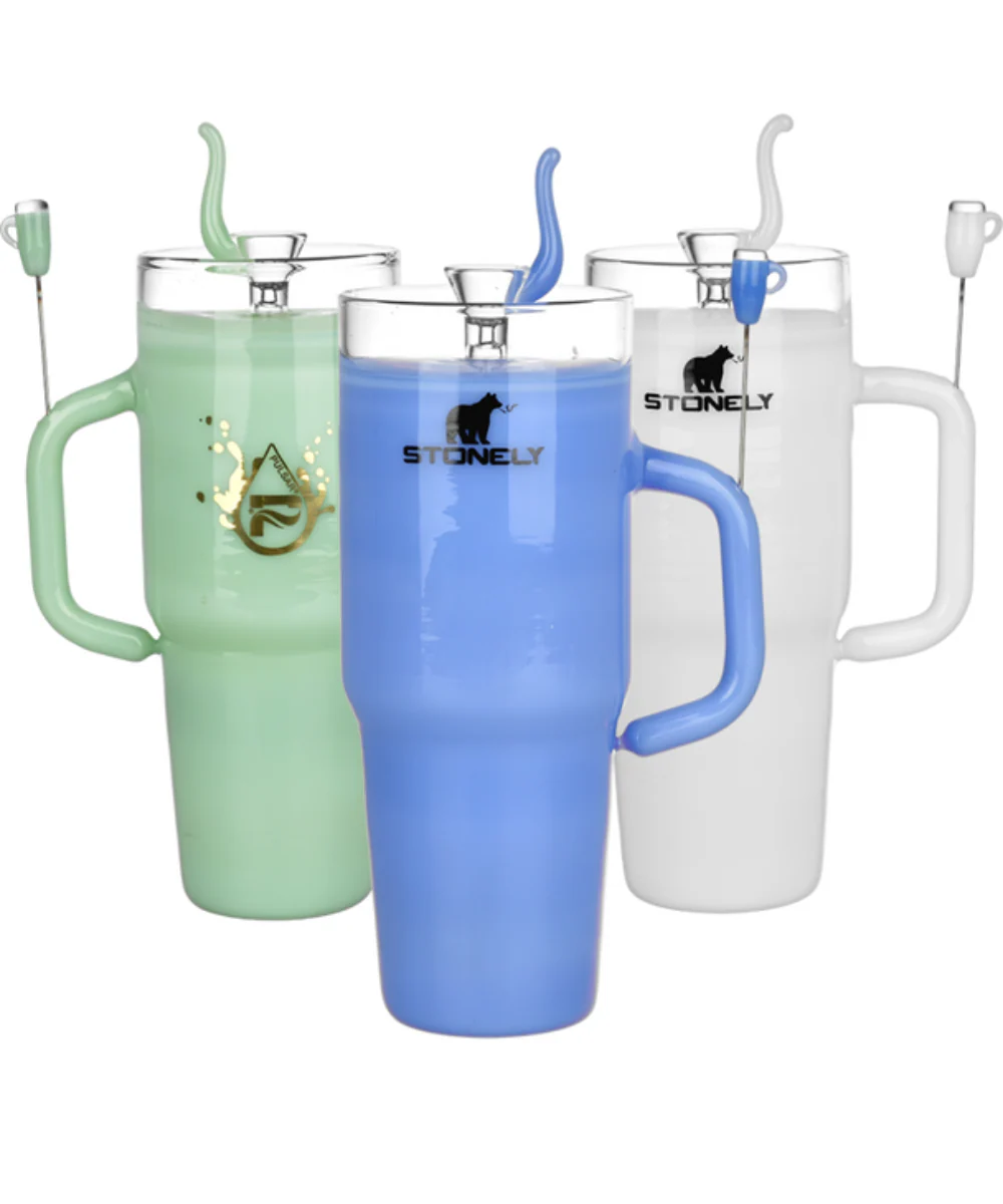 Pulsar Stonely Cup Glass Water Pipe