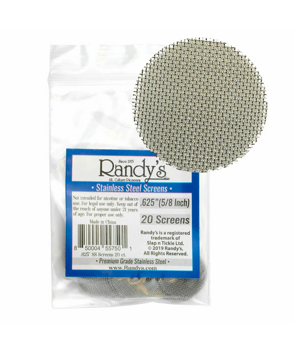 Randy's Stainless Steel Screens .625" 20 Pack