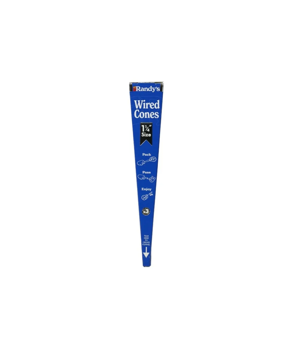 Randy's Wired 1 1/4 Pre-Rolled Cones 3 Pack