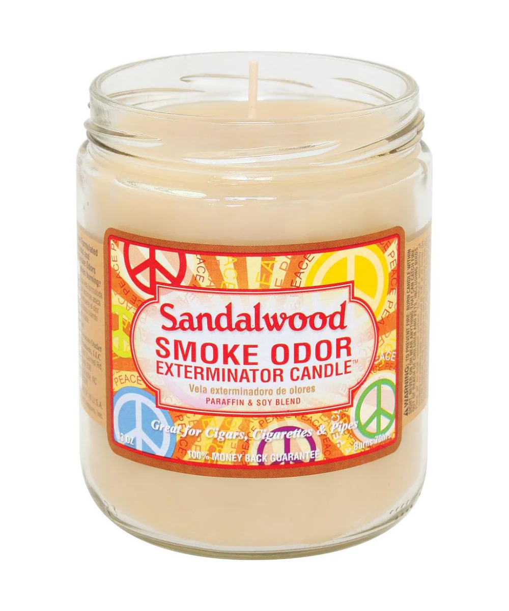 Sandalwood Smoke Odor Exterminator Candle