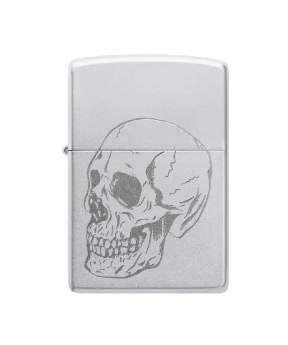 Skull Design Zippo Lighter