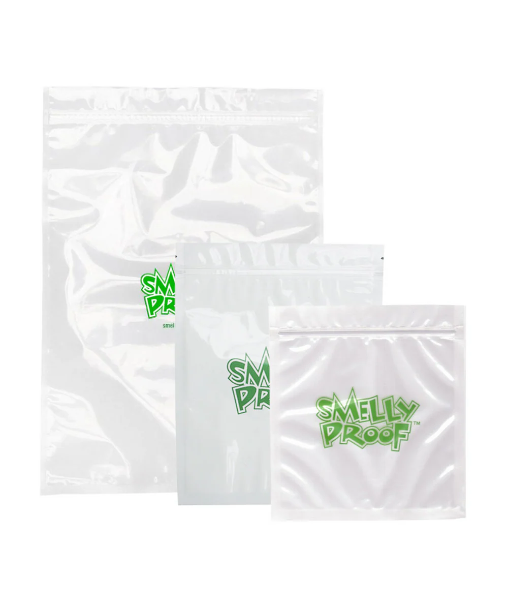 Smelly Proof Clear Bags