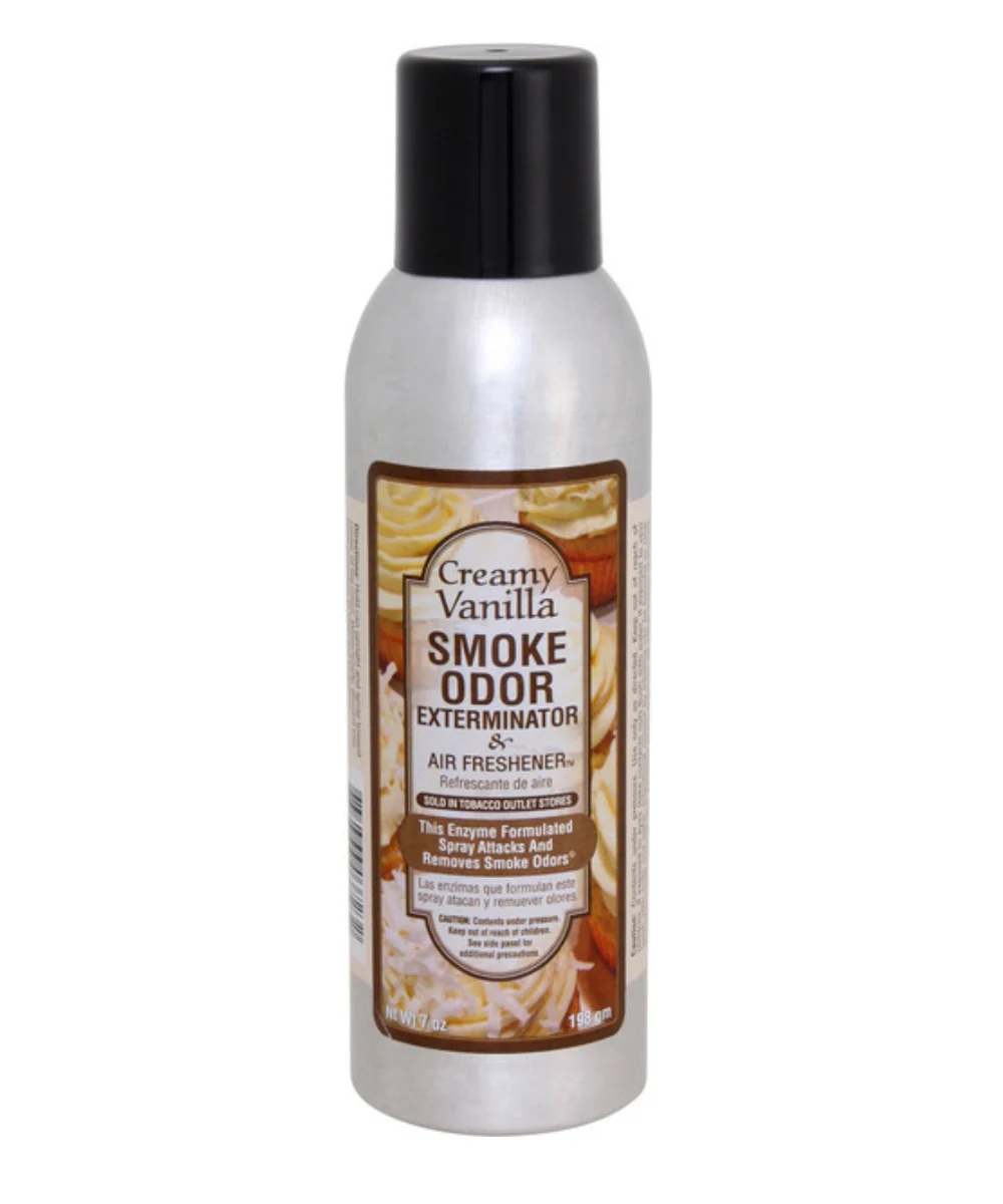 Smoke Odor Air Freshener 7oz Spray Creamy Vanilla