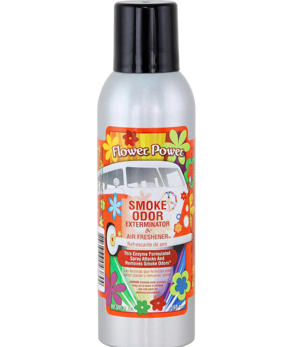 Smoke Odor Air Freshener 7oz Spray Flower Power