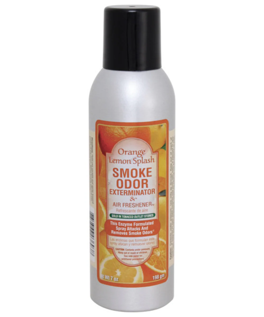 Smoke Odor Air Freshener 7oz Spray Orange Lemon Splash