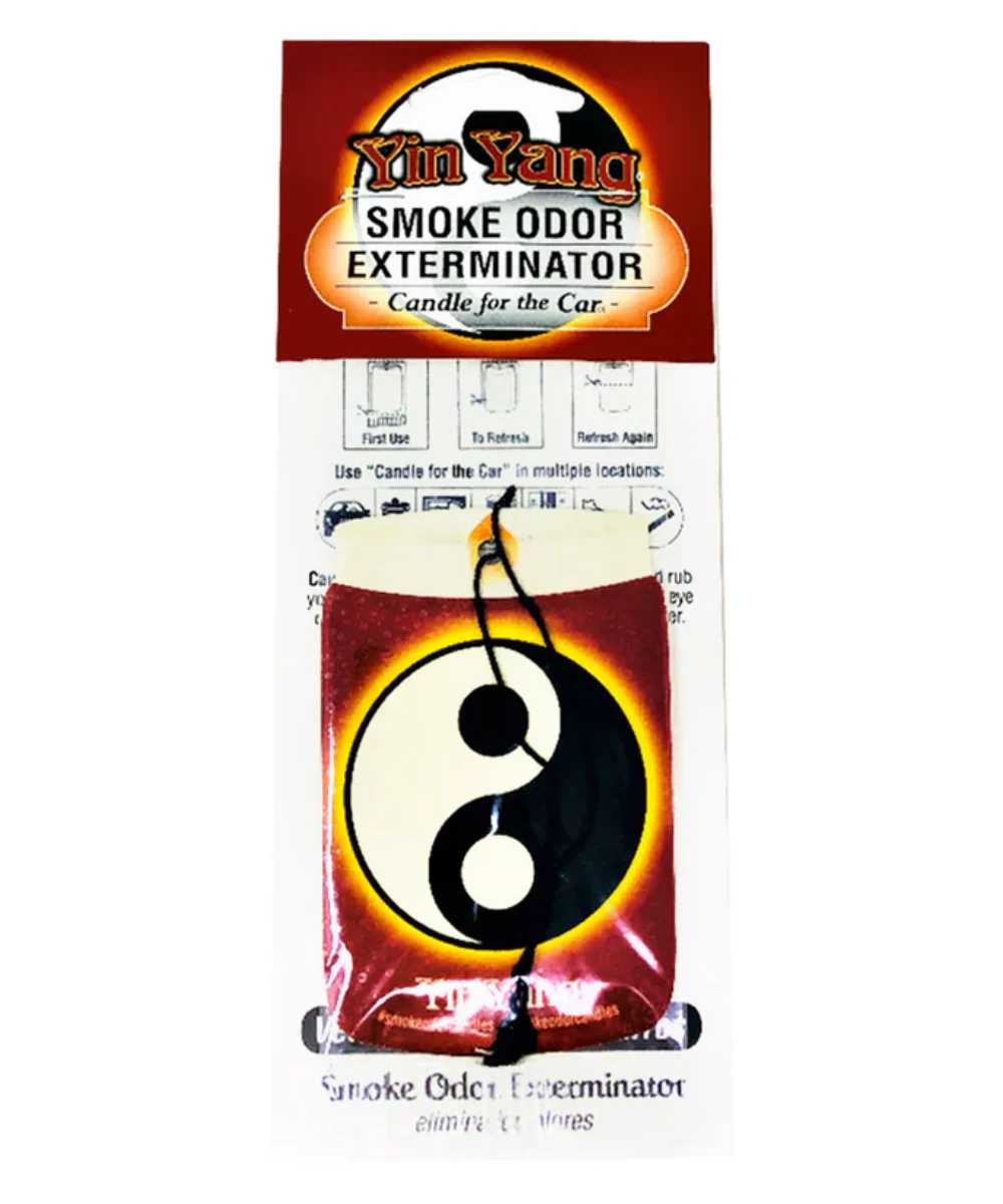Smoke Odor Exterminator Candle For The Car Peace & Love