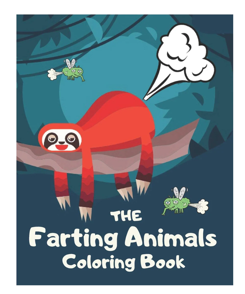 The Farting Animals Colouring Book