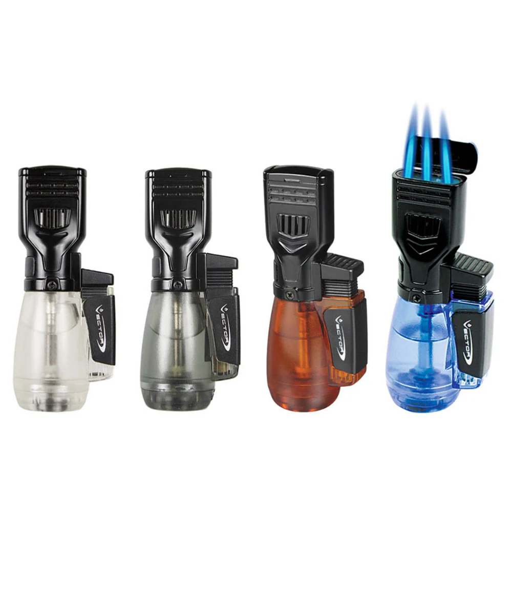 Vector Triple Flame Jet Torch Lighter