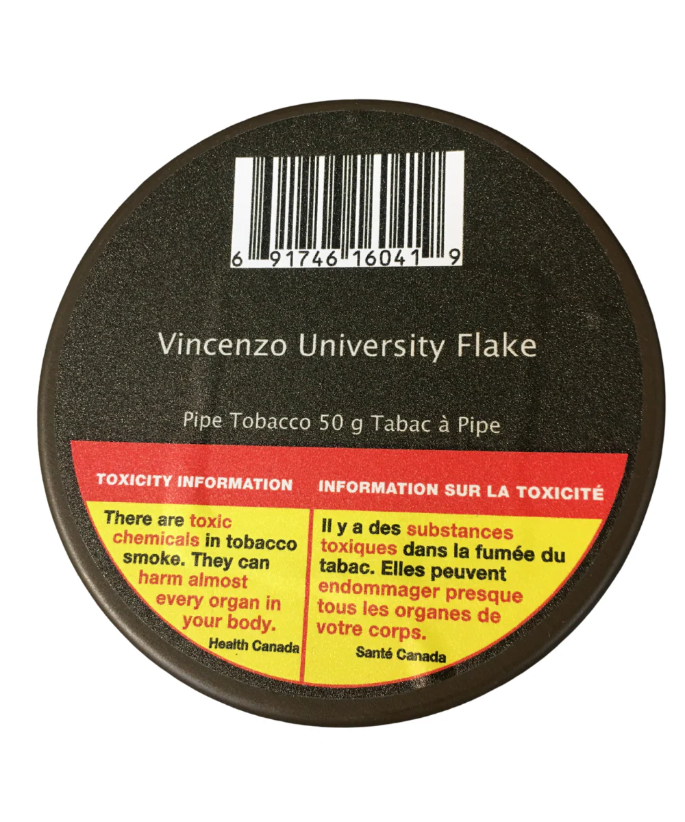 Vincenzo University Flake Pipe Tobacco