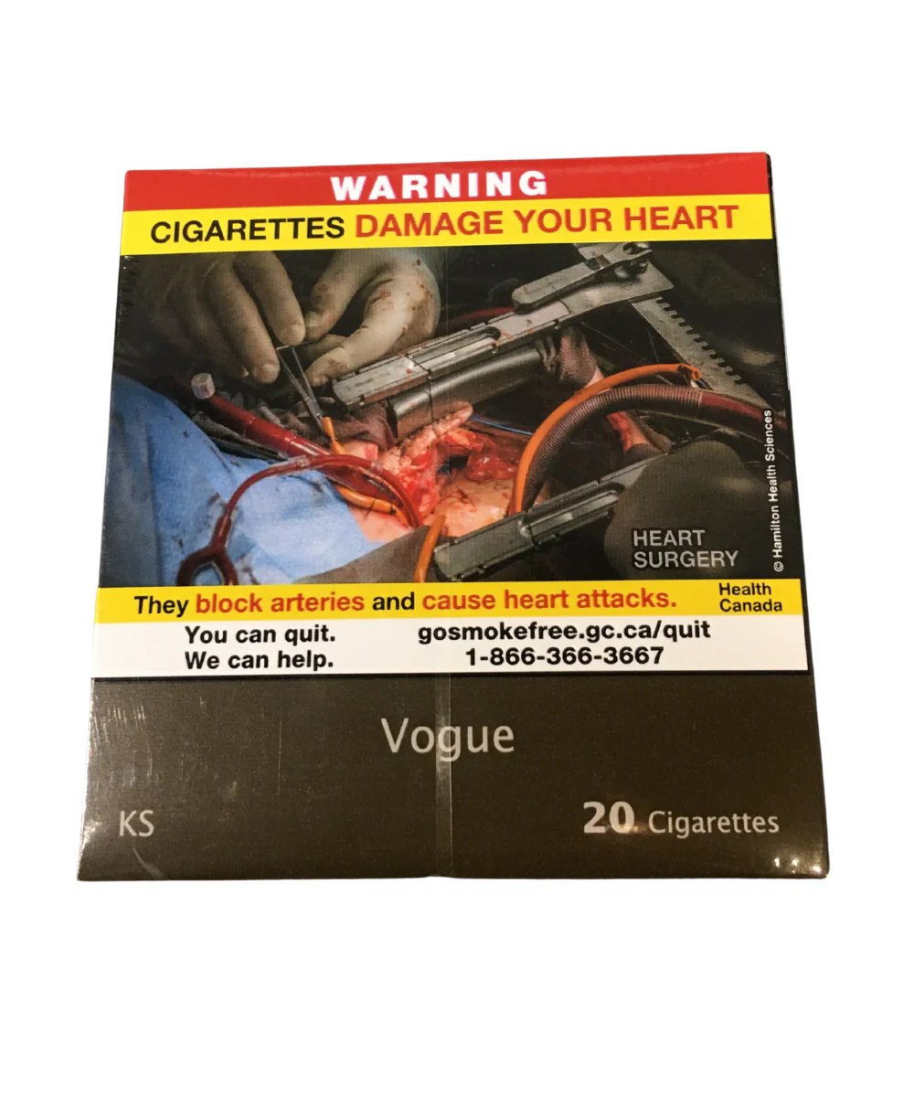 Vogue King Size Cigarettes Pack